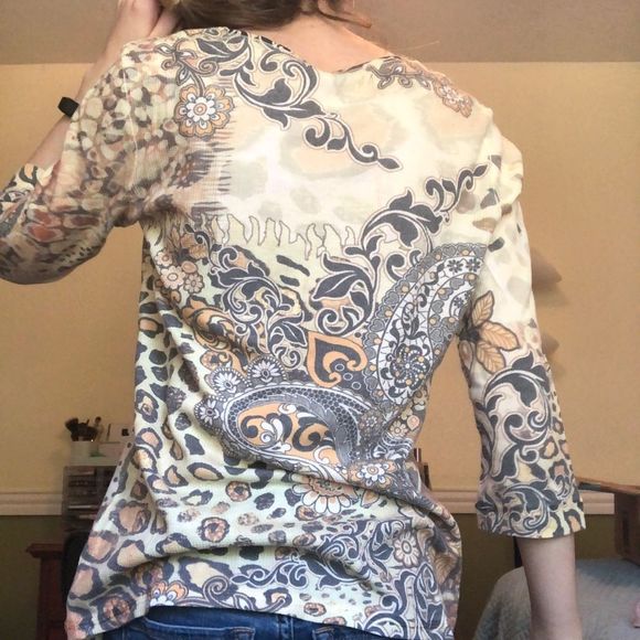 Funky Print Tee - Picture 3 of 4